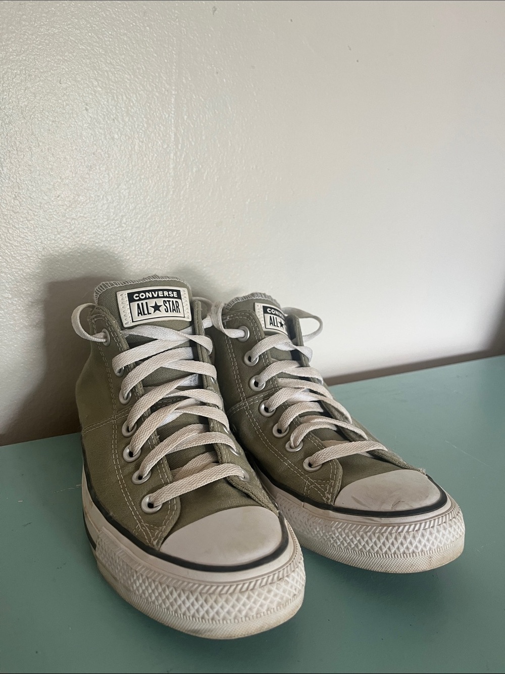 Converse High Top Sneakers - Olive